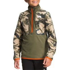 The North Face Printed Glacier 1/4 Zip Sweater - Kids'